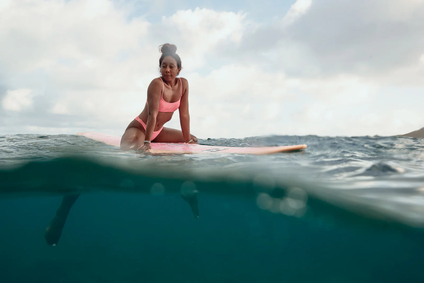 Wooden Surfboard 8’ Tri-Fin: