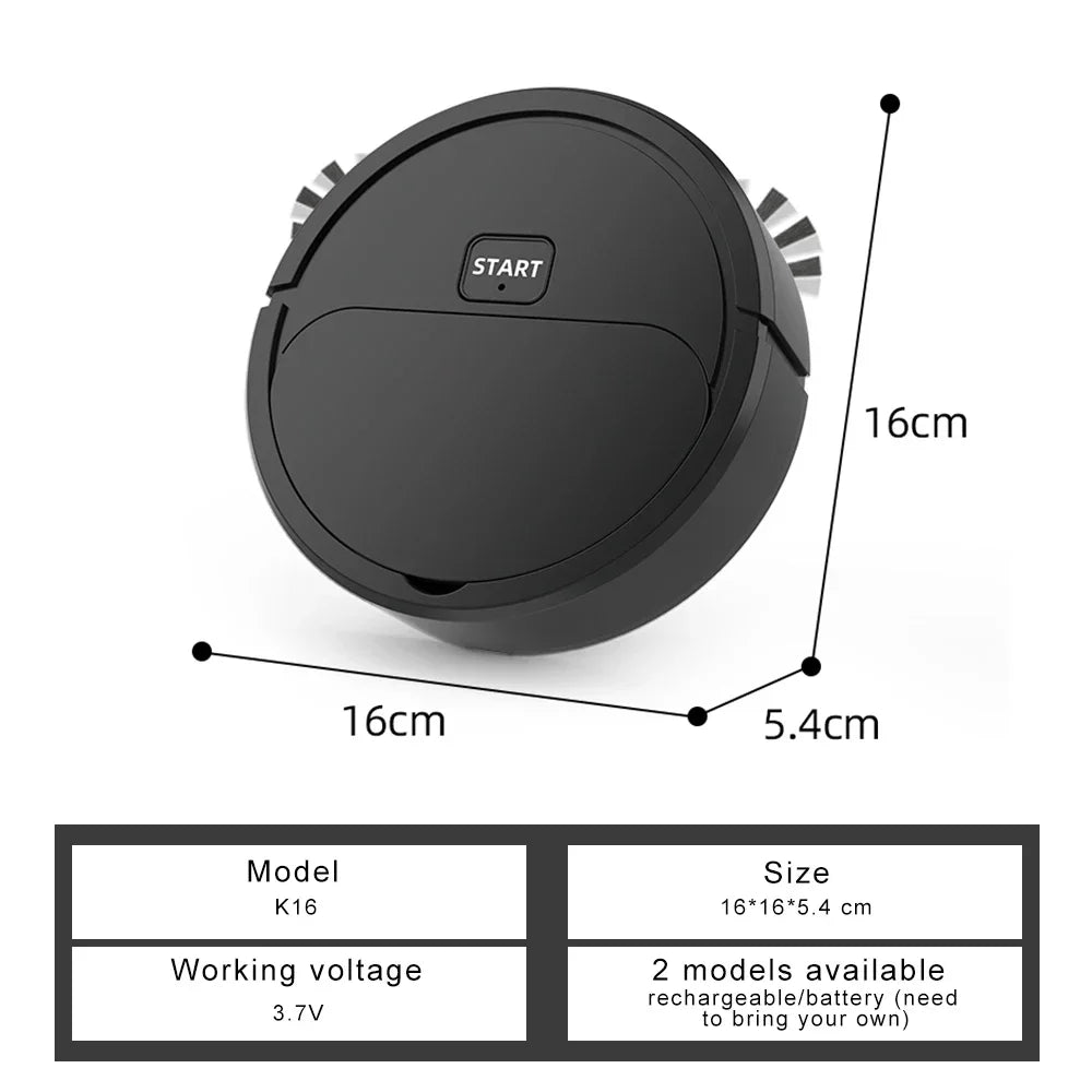 "Smart Robotic Vacuum Cleaner for Effortless Home Cleaning"
