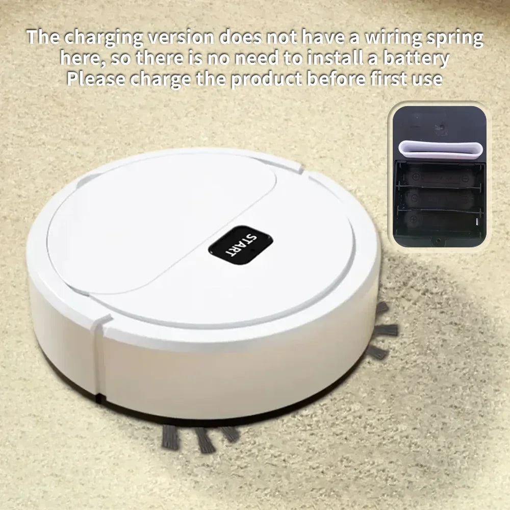 "Smart Robotic Vacuum Cleaner for Effortless Home Cleaning"