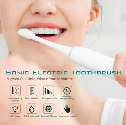 Sonic Electric Toothbrush for Adults IPX7 Waterproof
