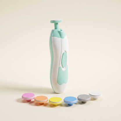Hushbee SnoozeTrim™ — Electric Baby Nail Trimmer & File Kit