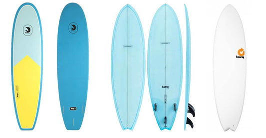 Wooden Surfboard 8’ Tri-Fin: